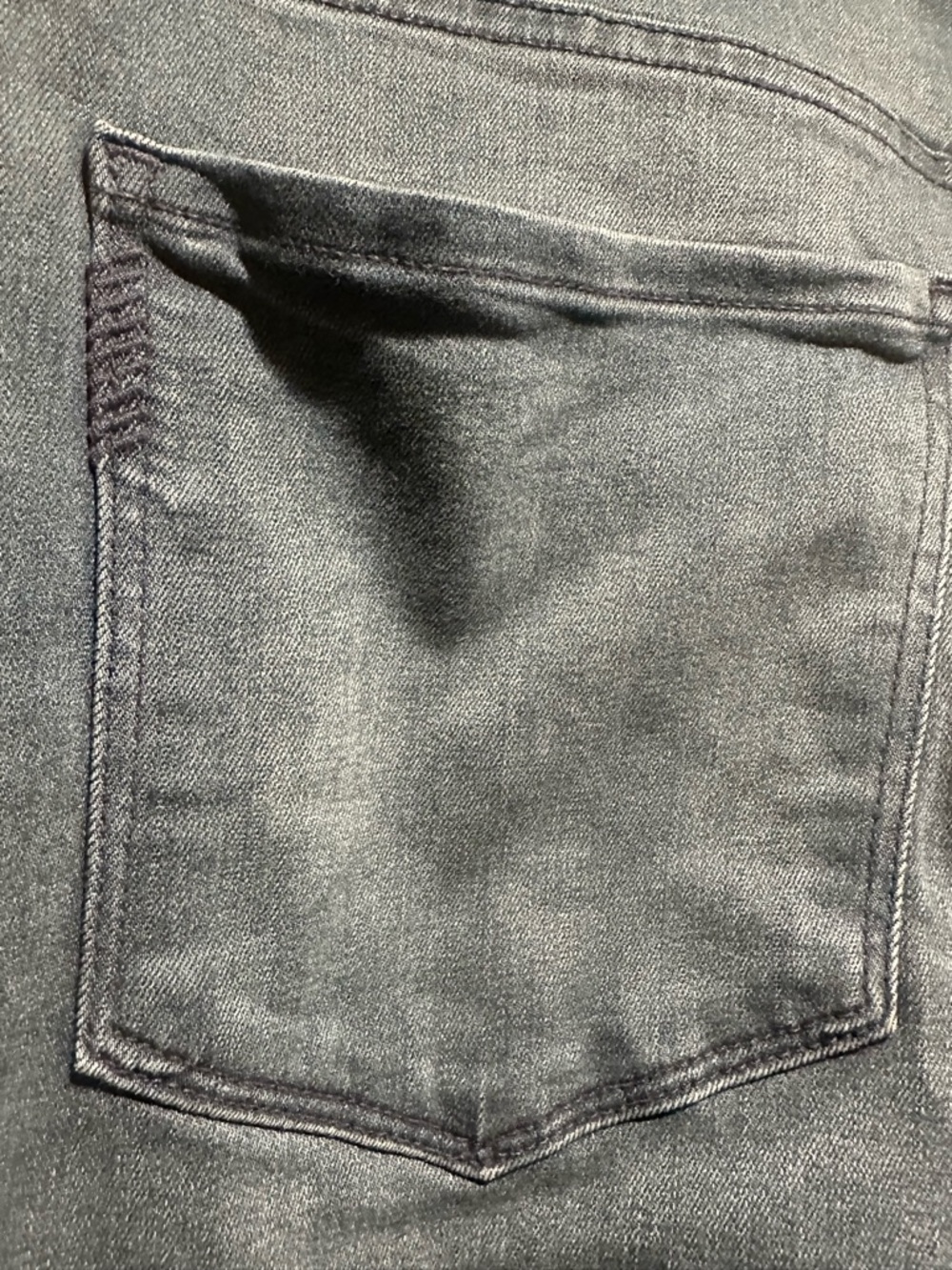 Paige Straight Fit Slim Lennox Jeans in Winthrop Slate Blue Size 34 - Picture 7 of 9